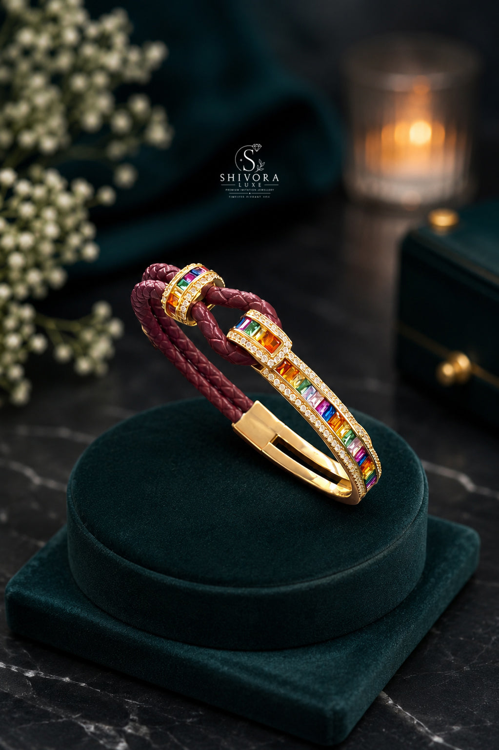 Designer Leather Bracelet For Women