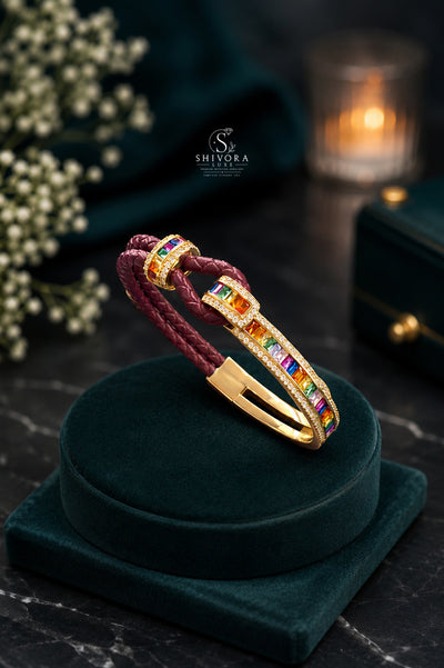 Designer Leather Bracelet For Women