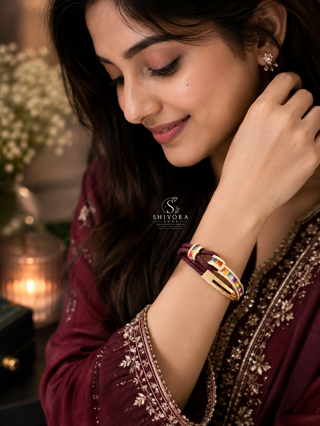 Designer Leather Bracelet For Women