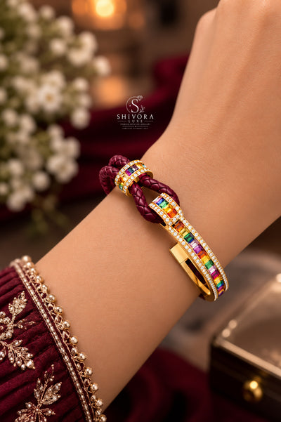 Designer Leather Bracelet For Women