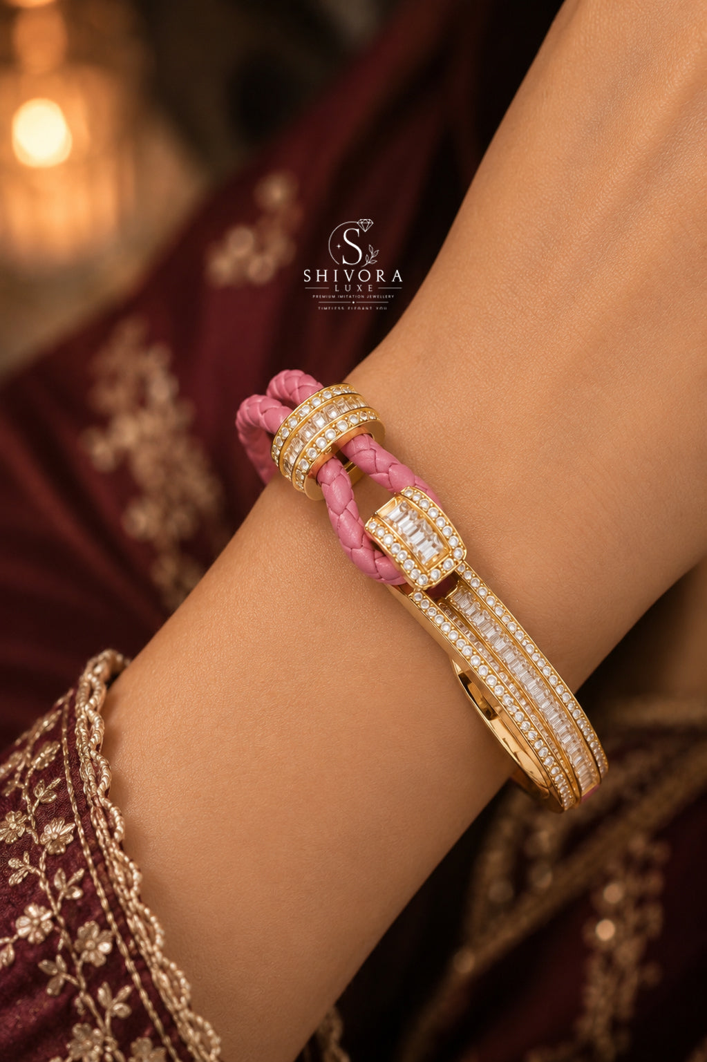 Designer Leather Bracelet For Women