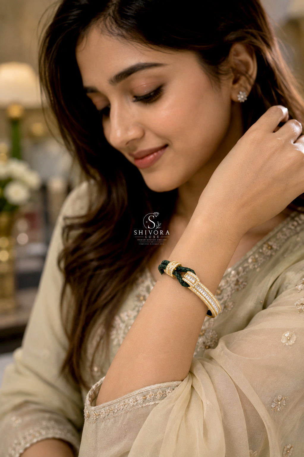 Designer Leather Bracelet For Women