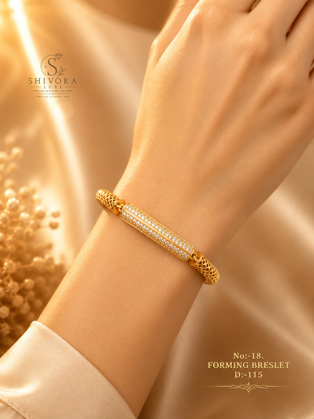 Daily Wear Gold Bracelet Reguler