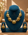 Shivora Premium Anti-Tarnish Necklace Set with Matching Earrings | Lightweight Designer Imitation Jewellery